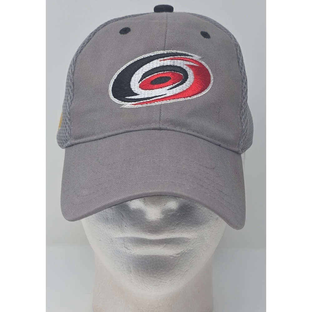 Carolina Hurricanes Strapback Melonwear Hat Grey Mesh Cap NHL Chevy SGA